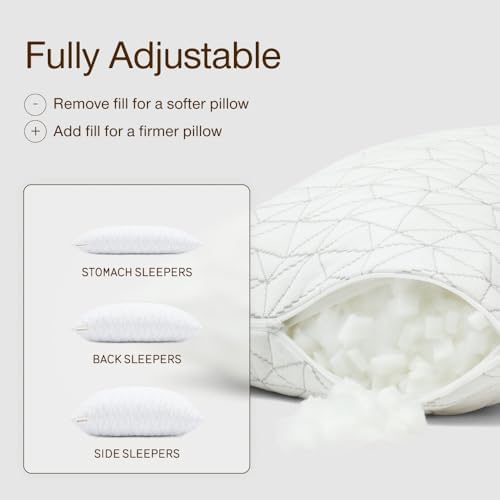 Coop Home Goods Original Toddler Adjustable Pillow, Breathable, - Image 2