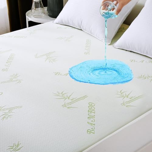 MUXHOMO Twin XL Mattress Protector, 100% Waterproof Mattress Cover Twin XL Size by MUXHOMO