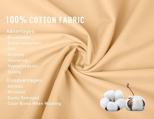 Sunflower King Pillowcases Set of 2, 100% Cotton Pillow Cases, Desert Mist - Image 6