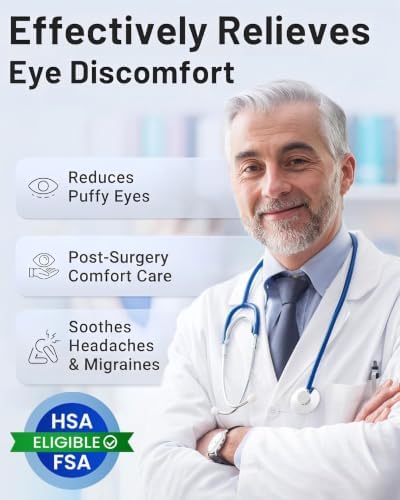 Cooling Eye Mask for Puffy Eyes: Fsa Eligible Items Hsa, Ice Eye Pack for - Image 2