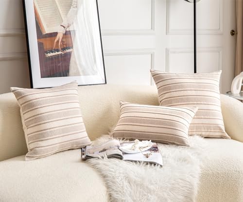 Cethom Decorative Boho Lumbar Throw Pillow Covers, Farmhouse Textured Pillow - Image 2