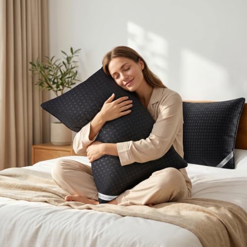 Bed Pillows for Sleeping Queen Size Set of 2, Luxury Hotel Quality Cooling - Image 2
