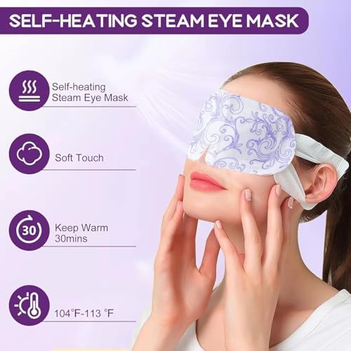 XPCARE 12 Pack Steam Eye Mask Disposable - Image 3