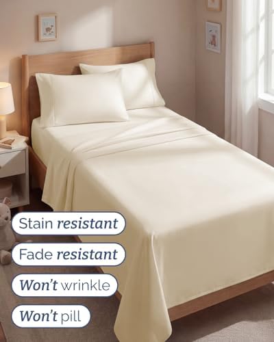 Twin 4 Piece Bed Sheet Set - Image 5