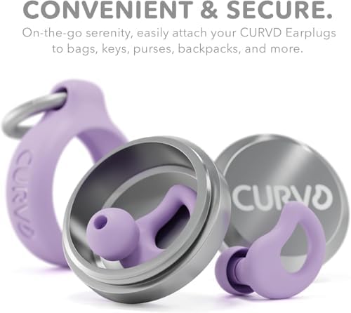 CURVD Ear Plugs for Sleeping, Noise Blocking Earplugs, 28dB SNR - Image 2
