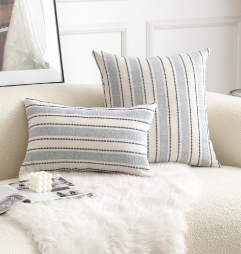 Cethom Decorative Boho Lumbar Throw Pillow Covers, Farmhouse Textured Pillow - Image 2
