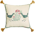 patdrea Designer French Vintage Linen Throw Pillow Cover by patdrea