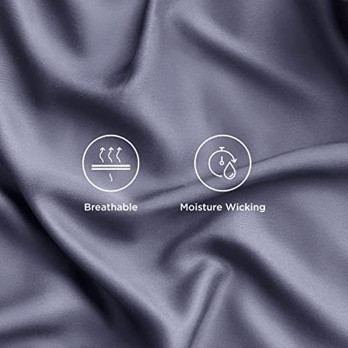 Bedsure PureWoven 100% Rayon Derived from Bamboo, Twin Bed Sheets, 3 Pieces - Image 4