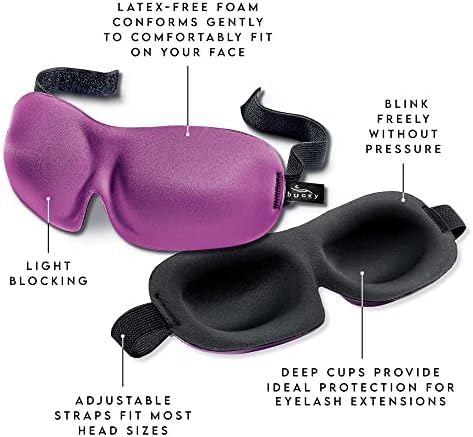 Bucky 40 Blinks No Pressure Printed Eye Mask - Image 4