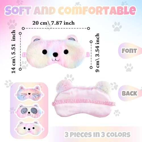 Geyoga 3 Pcs Kids Sleep Mask - Image 2
