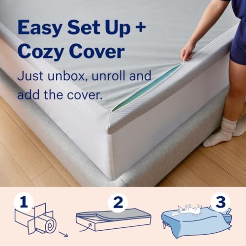 Casper Sleep Essential 2" Queen Size Memory Foam Mattress Topper - Image 5