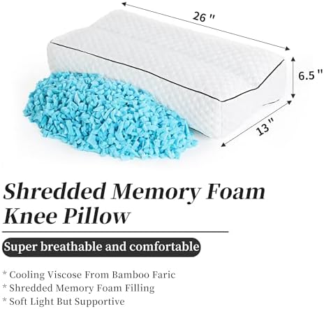 BALAPET Shredded Memory Foam Knee Pillow - Image 2