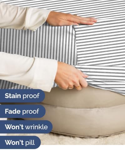 CGK Linens 2 Pack Extra Deep Queen Fitted Sheets - Image 5