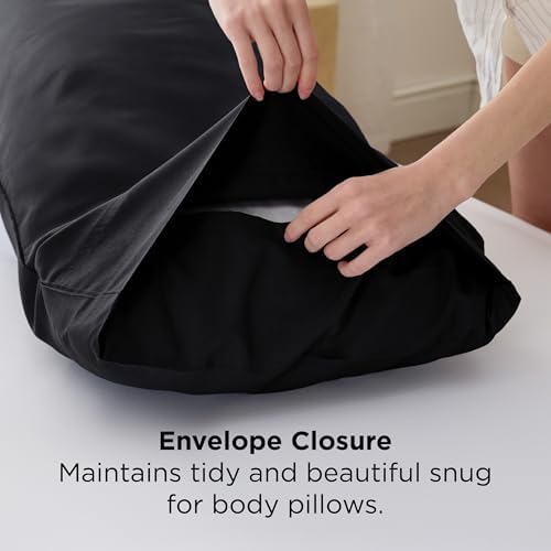 Bedsure PureWoven Body Long Pillowcase, 100% Rayon Derived from Bamboo - Image 6
