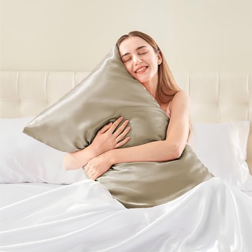 BEDELITE Satin Body Pillow Cover, 20x54 Inch - Image 2