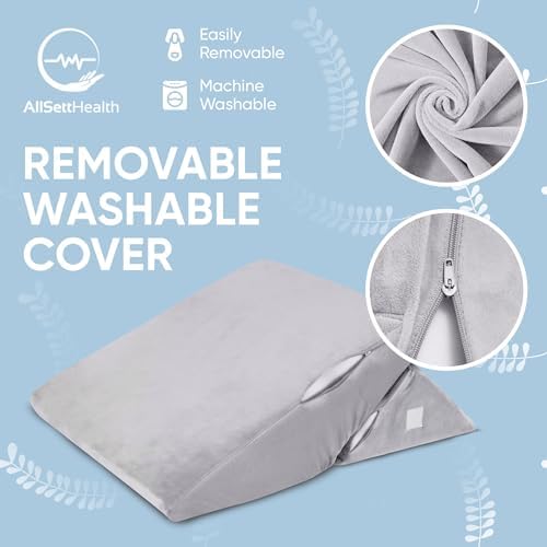 AllSett Health Adjustable Bed Wedge Pillow - Image 6