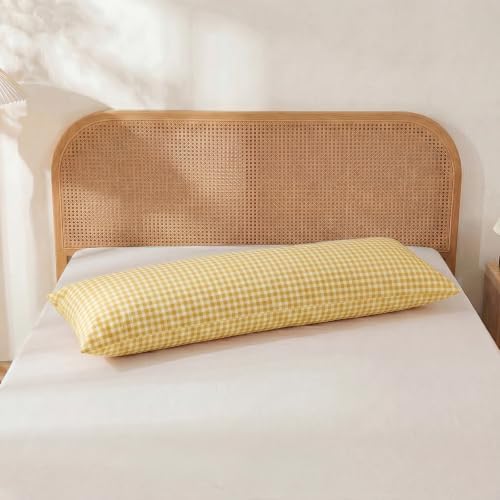 Merryword 100% Cotton Body Pillow Cover, 20 x 54, Soft Breathable Pillow Cover - Image 3