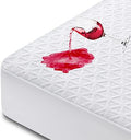 Premium Waterproof Mattress Protector Full Size, Noiseless Deep Pocket by GOPOONY