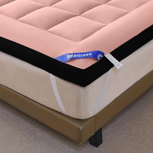 Shatex 2.5 inch Mattress Topper Queen, Extra Thick Fitted Bed Topper - Image 5