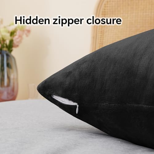 BEDELITE Flannel Pillow Cases Queen Size Set of 2, 20x30 Inches - Image 6