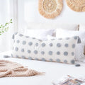 PANOD Decorative Long Lumbar Pillow Cover 14x36 Boho, Super Soft Chenille Extra by PANOD