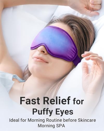 Cold Eye Mask Cooling Mask for Puffy Eyes: Flexible Ice Eye Pack for Magraine - Image 6