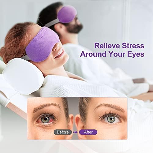 Umisleep Lavender Eye Mask, Weighted Sleep Mask - Image 3