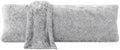 ZonLi Fuzzy Body Pillow Cover, Faux Fur Long Pillow Cover by Zonli