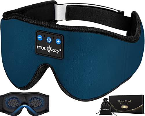 MUSICOZY 3D Sleep Headphones Bluetooth 5.4 Sleep Mask by MUSICOZY