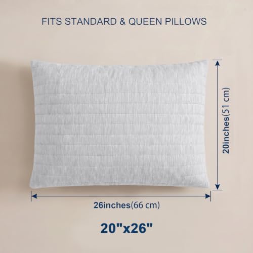 Swift Home Cooling Pillow Cases Standard Size Set of 2 - Image 6