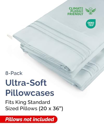 King Standard Pillow Cases Set of 8 - Image 2