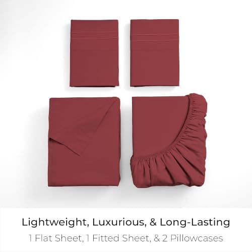 Mellanni Iconic 4-Piece, Ultra Soft Sheet Set - Image 3
