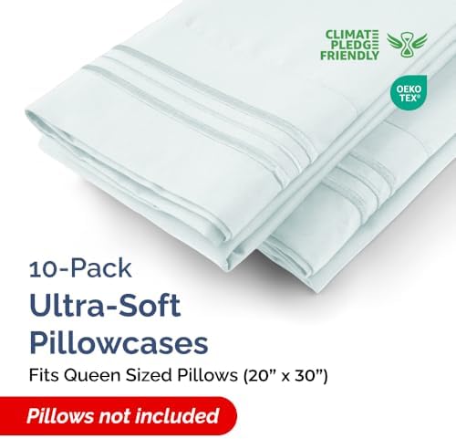 Queen Pillow Cases Set of 10 - Image 2