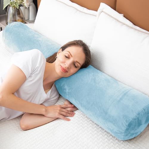 1 MIDDLE ONE Bolster Pillow for Bed, Long Round Body Pillow for Adults - Image 6