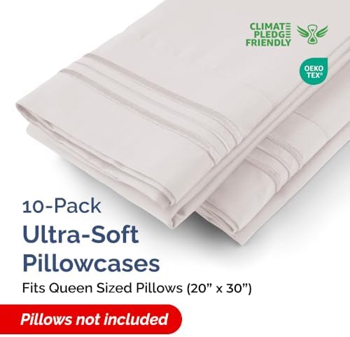 Queen Pillow Cases Set of 10 - Image 2