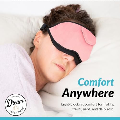 Opulence Plush Sleep Mask Peacefully Pink | Eye Mask - Image 4