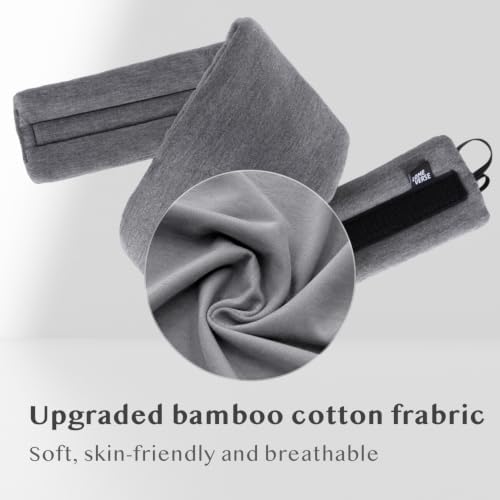 Breathable Bamboo Cotton Sleep Mask Full Blackout Eye Mask - Image 4
