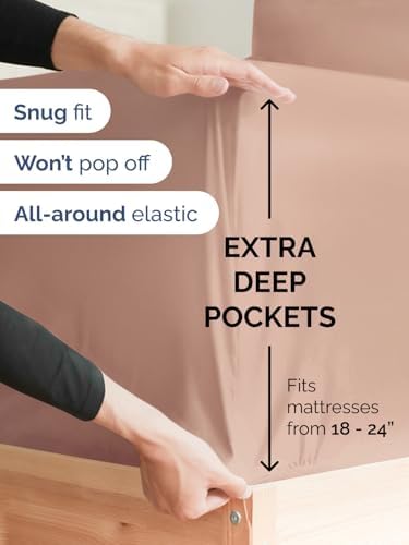 CGK Linens Extra Deep Twin Fitted Sheet - Image 2