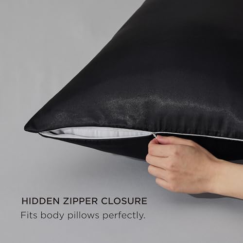 Bedsure Satin Body Pillow Cover - Image 5
