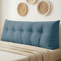 DANGHOOGY Headboard Pillow Queen, Large Triangular Wedge Headboard Pillow by DANGHOOGYFurnitureCushions