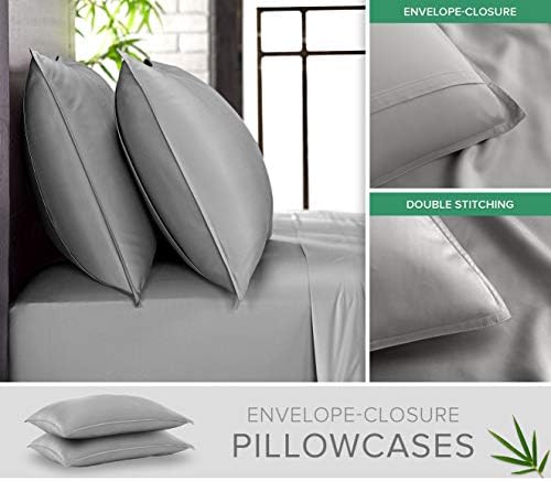 Pure Bamboo Twin XL Sheets, Genuine 100% Organic Viscose Derived from Bamboo - Image 3