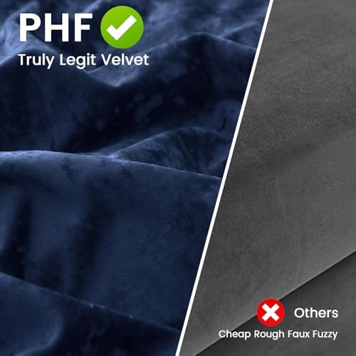 PHF Truly Velvet Euro Shams 26" x 26", No Insert, 2 Pack - Image 4