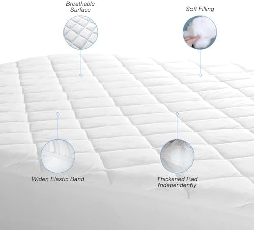 EIUE Quilted Mattress Pad - Image 5