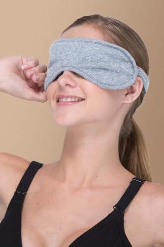 Cottonique Allergy-Free Organic Cotton Sleep Eye Mask - Image 2