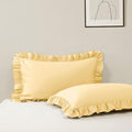 Ruffle Pillow Case Queen Size Set of 2 by Unknown