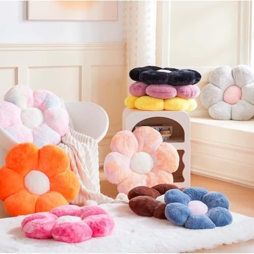 Kcvvcr Flower Pillow Cute Decorative Throw Pillow - Image 4