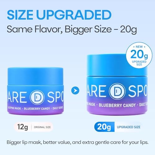 SPODARE 20g Blueberry Lip Mask, Lip Moisturizer - Image 2