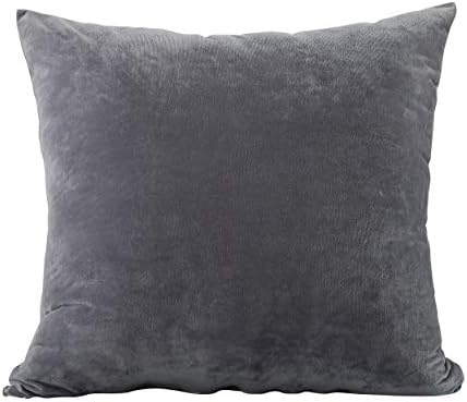 EVOLIVE Micromink Euro Sham Cover 26"x26", Hidden Zipper, 1 Pack by EVOLIVE