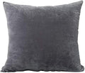 EVOLIVE Micromink Euro Sham Cover 26"x26", Hidden Zipper, 1 Pack by EVOLIVE