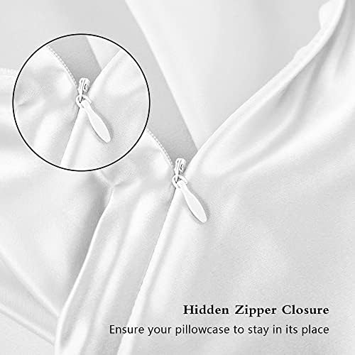 Silk Pillowcase for Hair and Skin, Mulberry Silk Pillow Cases Queen Size - Image 3